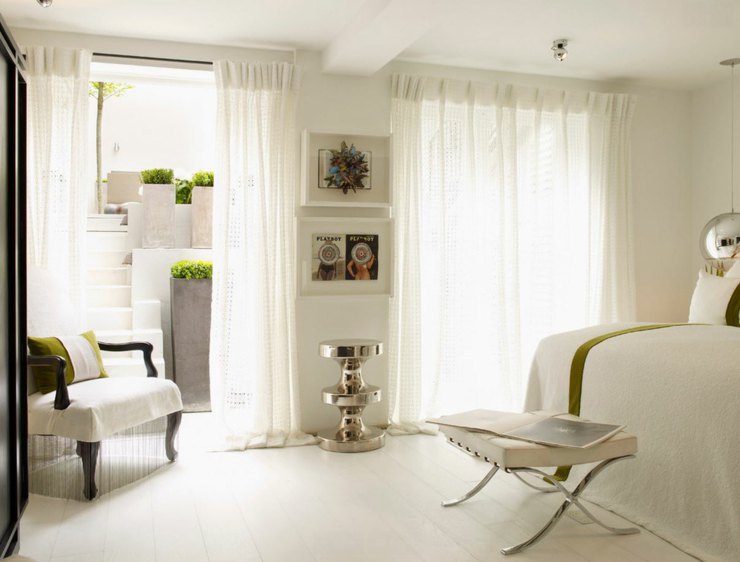 White as a Perfect Background for a Modern Deco Design photo