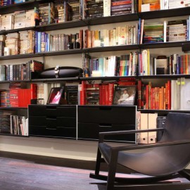 wall mounted bookshelves