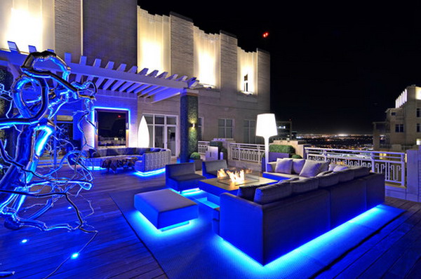 Modern-Outdoor-Patio-with-Blue-LED-Lighting