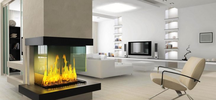 White as a Perfect Background for a Modern Deco Design