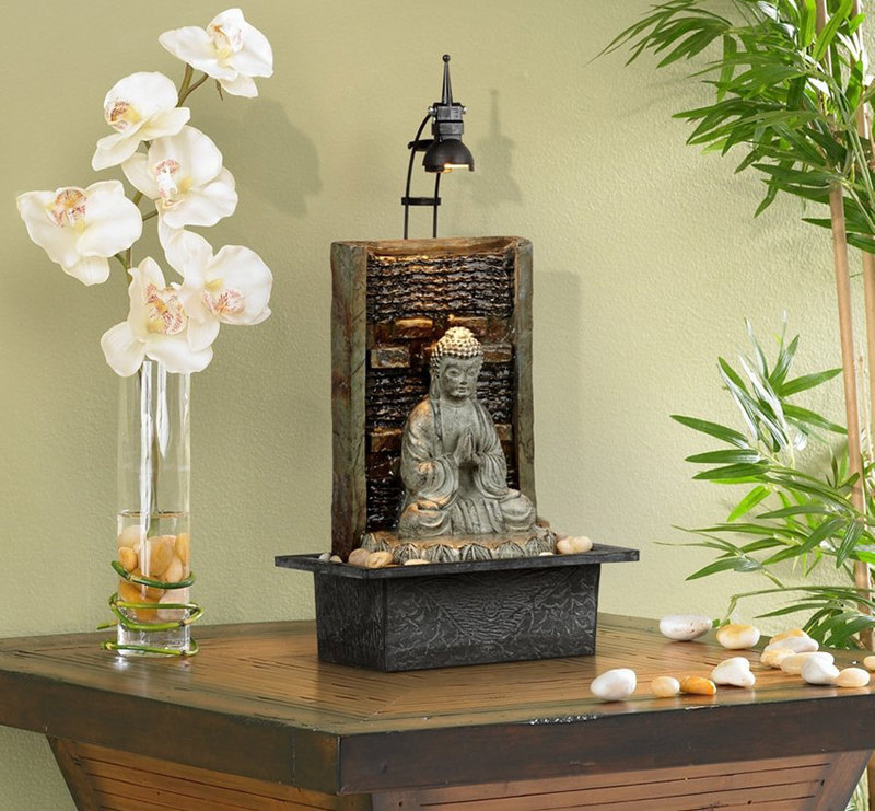 buddha indoor water fountain