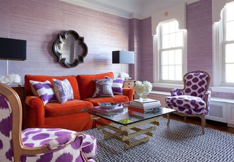 Maximum Color Living Room Idea