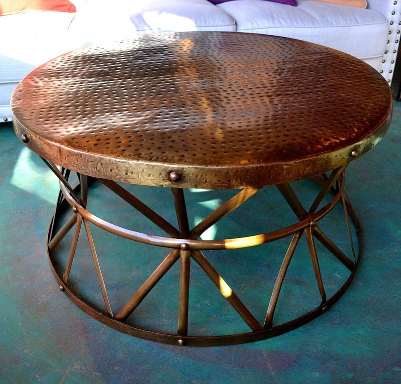 copper coffee tables