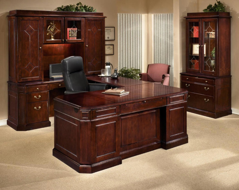 large writing desk