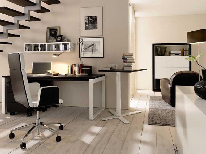 modern office desk