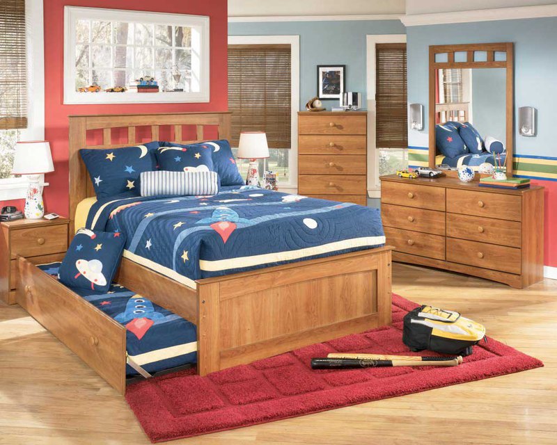 Contemporary Kids Bedroom Furniture Sets With Modern Rust Fur Rug Kids Bedroom Models And Minimalist Laminate Flooring Kids Bedroom Also Glamor Bed Cover Kids Bedroom Set Ideas