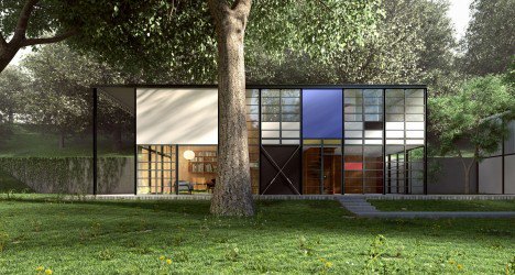 midcentury modern eames house 3