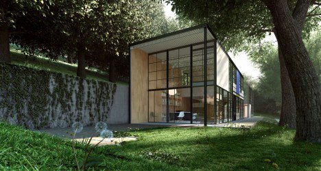 midcentury modern eames house 6