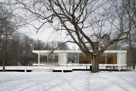 midcentury modern farnsworth house 2