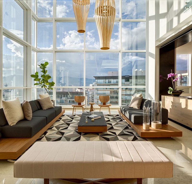 creative living room design for contemporary apartments