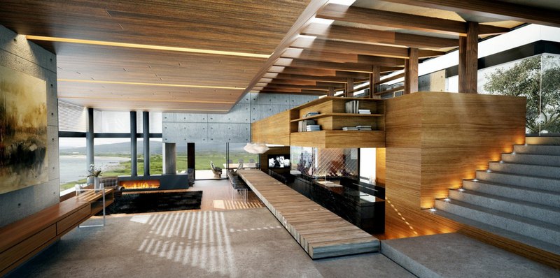 Wooden Modern House