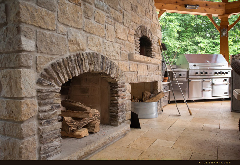 Mugnaini Italian wood fired pizza oven