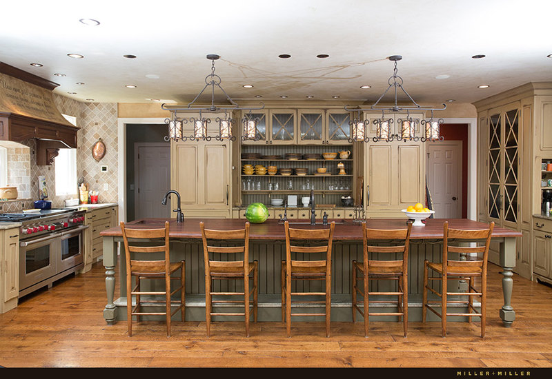 rustic chic hill country kitchen