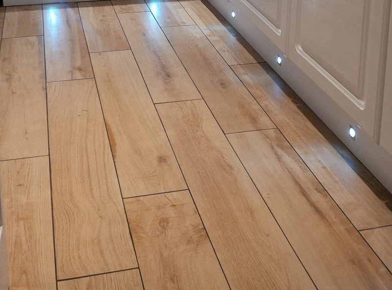 wood effect kitchen floor tiles