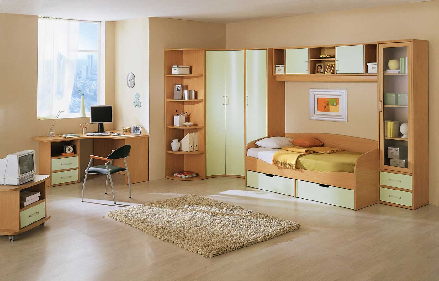 19 Excellent Kids Bedroom Sets: Combining The Color Ideas - Interior Design Inspirations