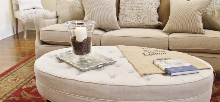 Ottoman As Coffee Table Will Be The Perfect Decision For Your Interior.