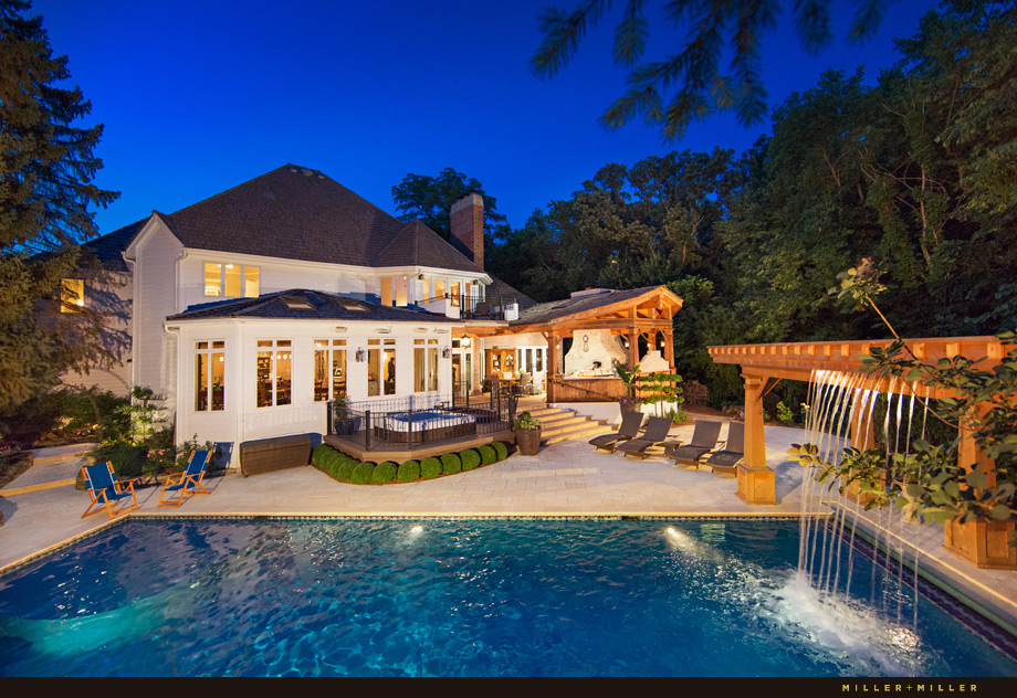 Luxury Private Wooded Magnificence As Sample Of Great House Design! SOLD $1,542,000.00