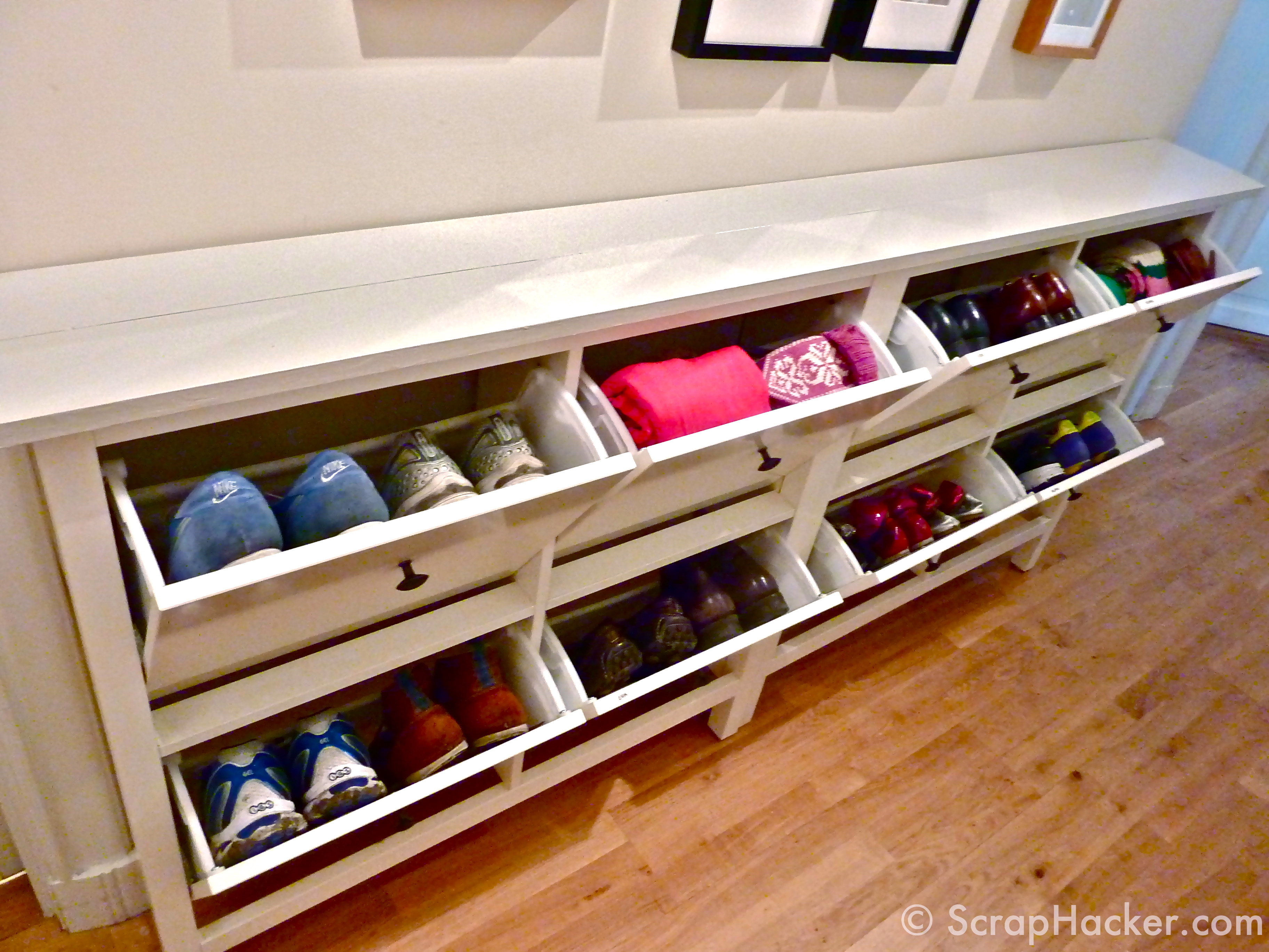 shoes rack living room