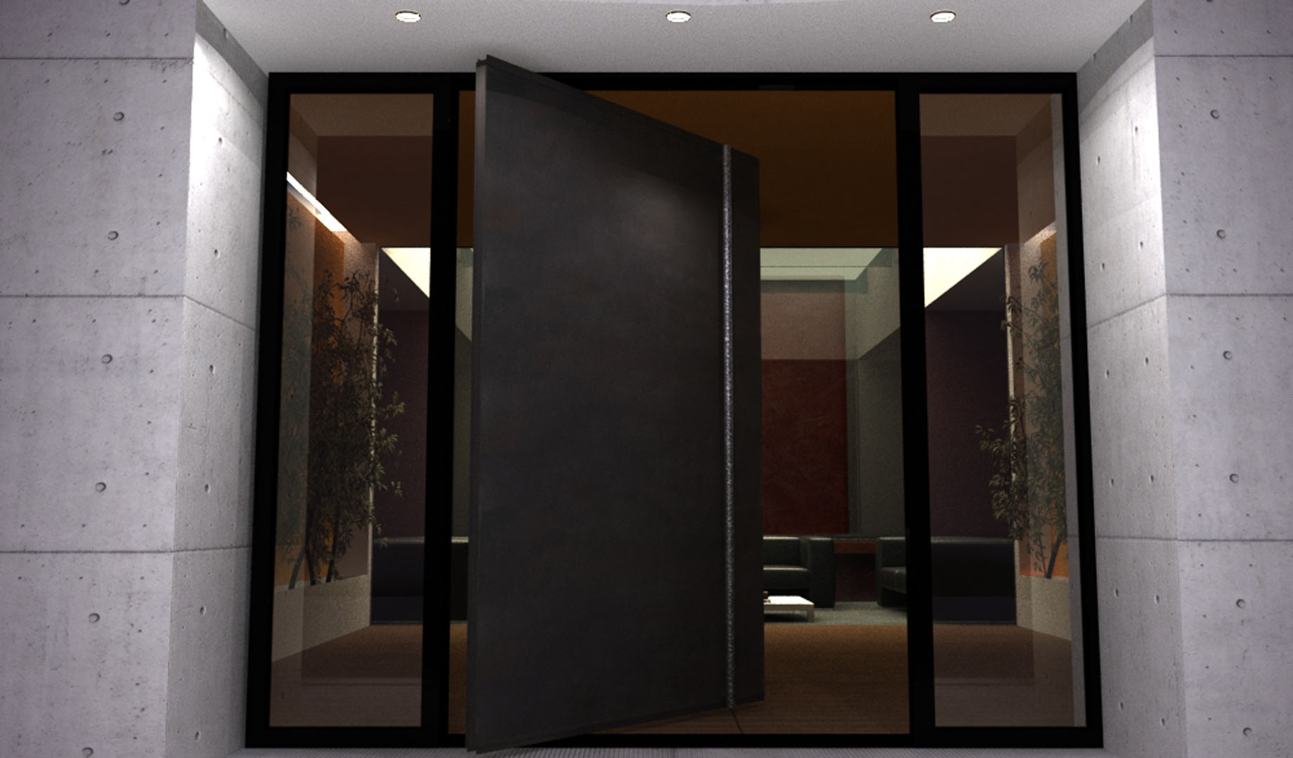timber entrance doors