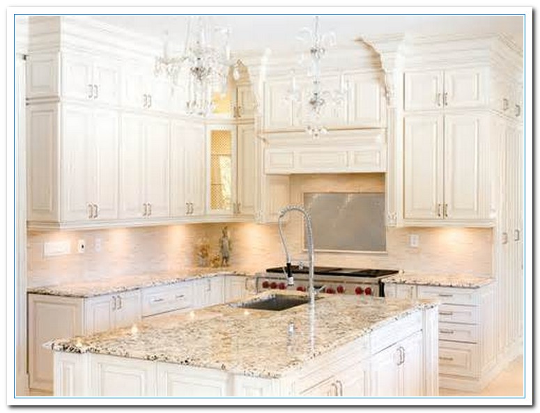 Some Great Ideas For White Cabinets With Granite ...