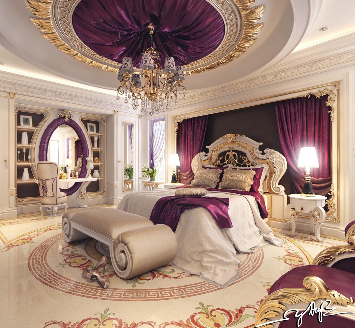 8 Luxury Bedrooms In Detail 29
