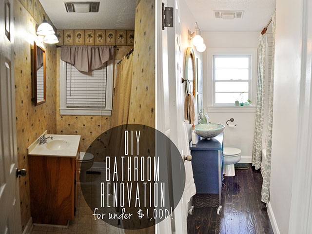 diy-budget-bathroom-renovation-reveal - Interior Design Inspirations