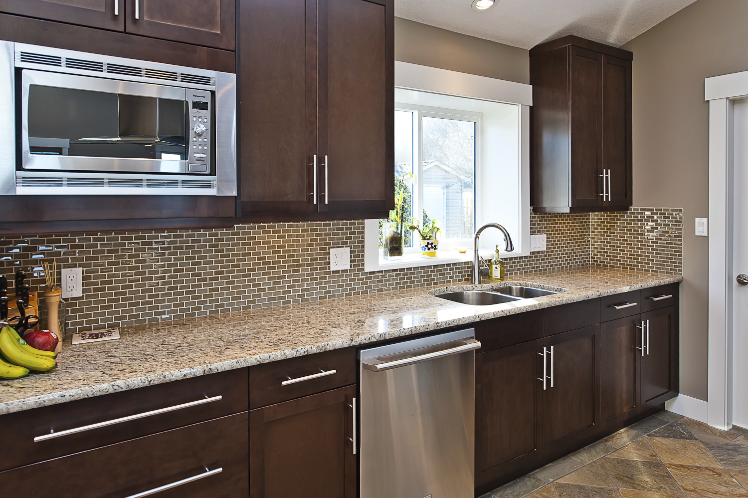 minimalist classic kitchen ideas with large electric oven in stainless steel and wooden kitchen cabinet
