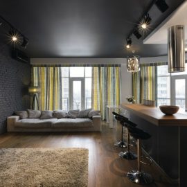 Unusual apartment - one of the interior design trends (4)
