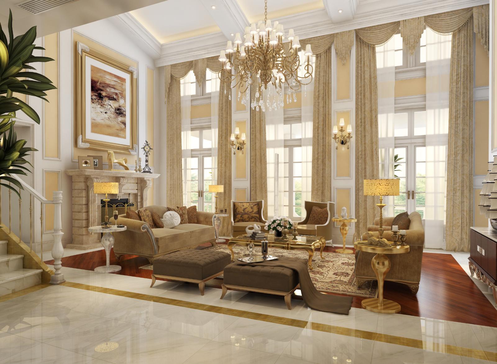 23 Fabulous Luxurious Living Room Design Ideas