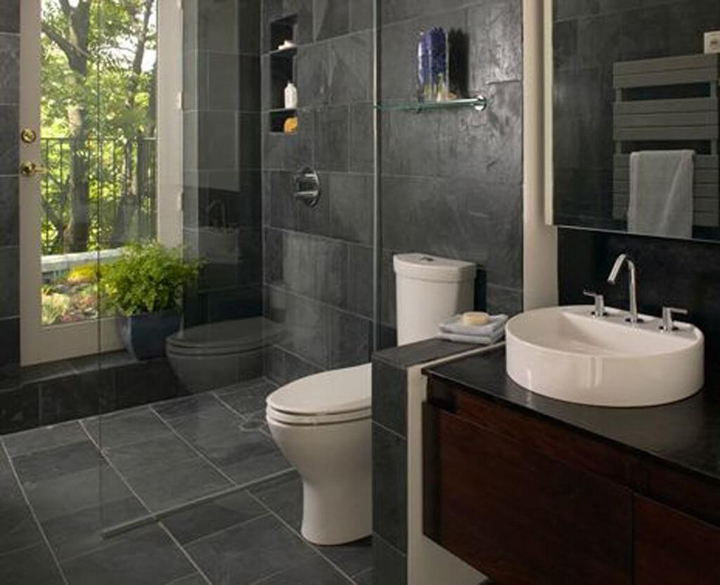cozy small bathroom mod