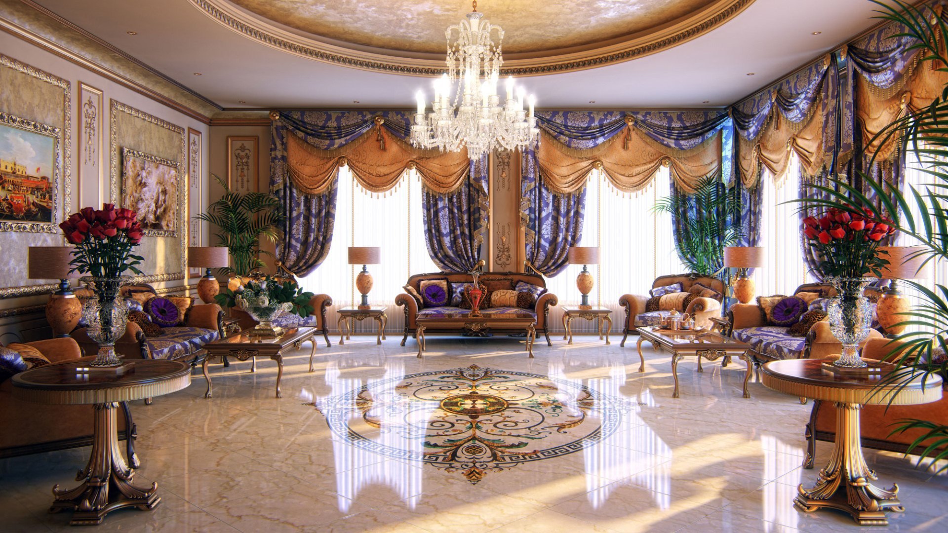 Luxury living room set – 70 modern interior design ideas