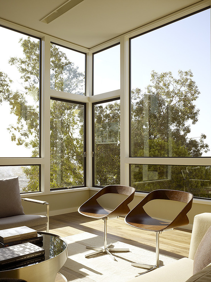 Modern Living Room and natural lighting