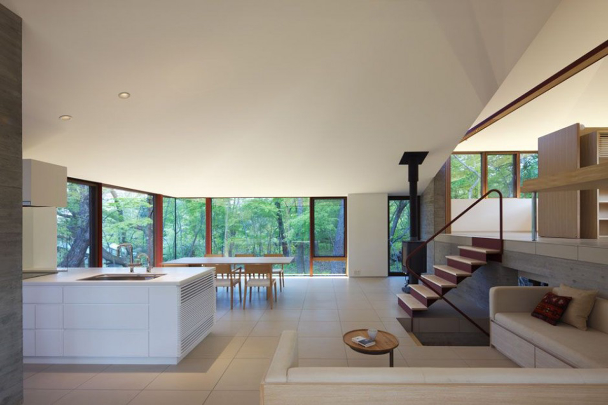 Minimalist home kitchen iInterior design photo