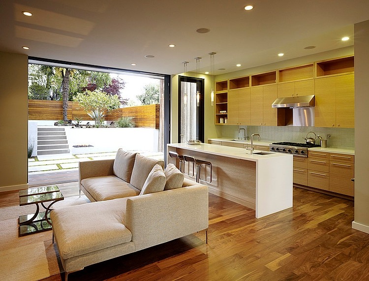 Open space kitchen