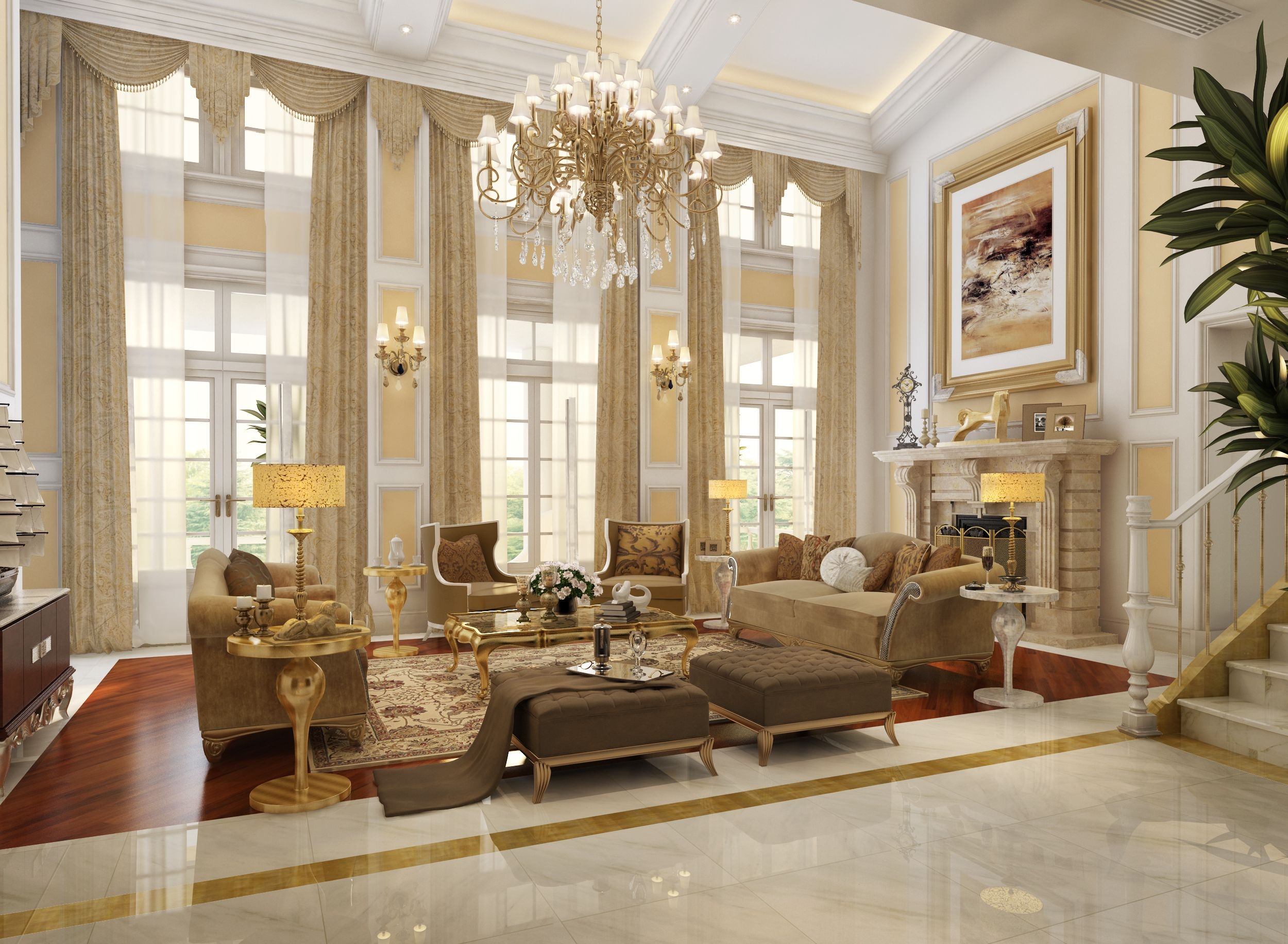 24 Luxurious Interior Design Inspirations For Your New Home with ...