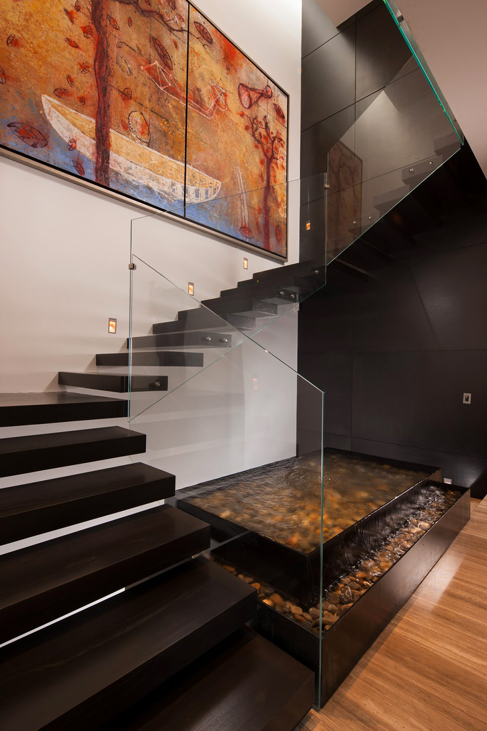 Stairs and natural details Luxury Home in Mexico Providing High Quality Lifestyle 