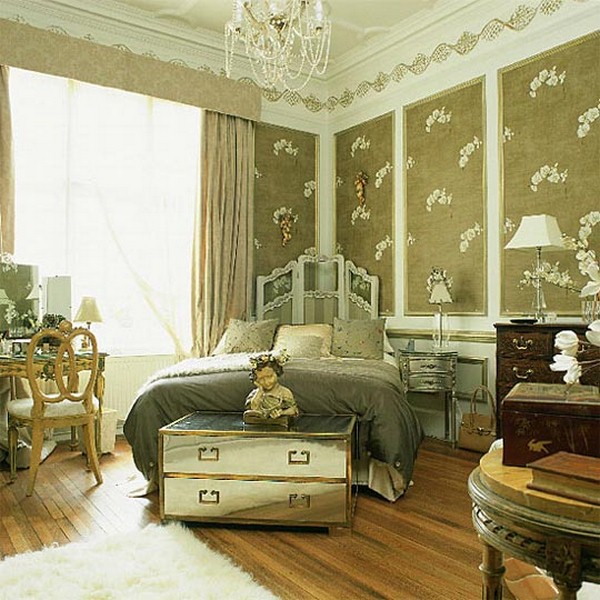 vintage style bedroom furnishings for country-style house