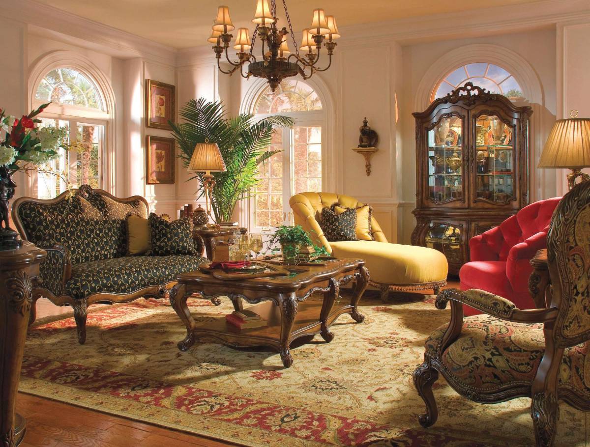 what does a victorian living room look like