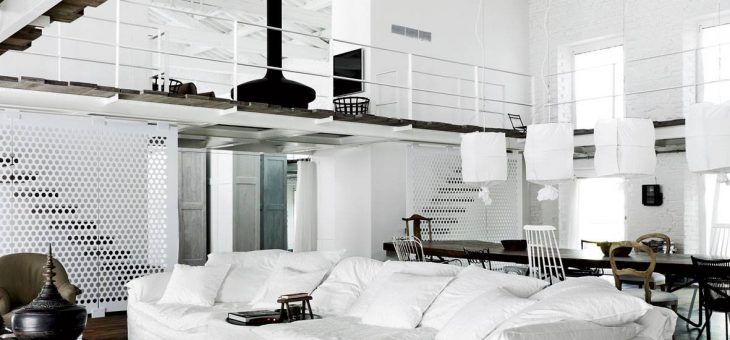 Paola Navone’s Industrial Style Renovation in Italy