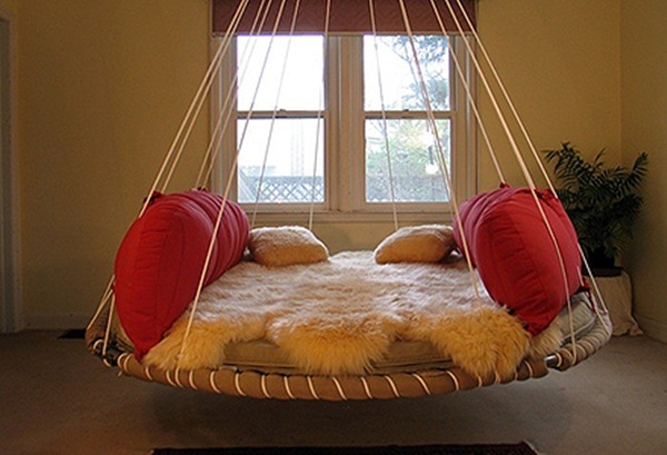anthropologie suspended bed