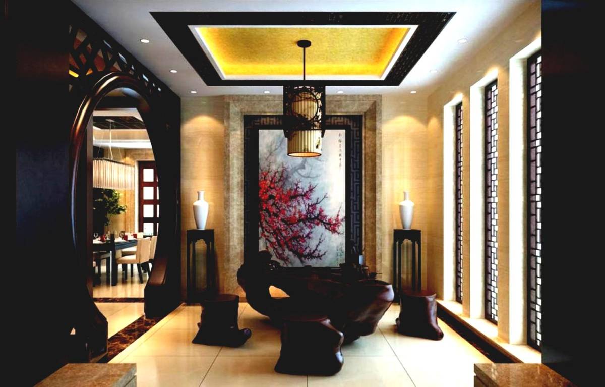 small asian living room design
