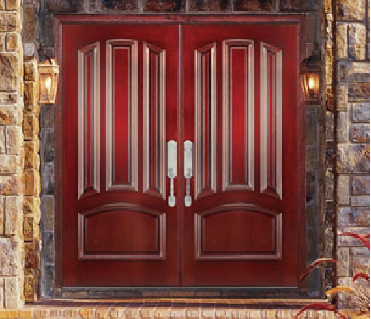 front door lighting design