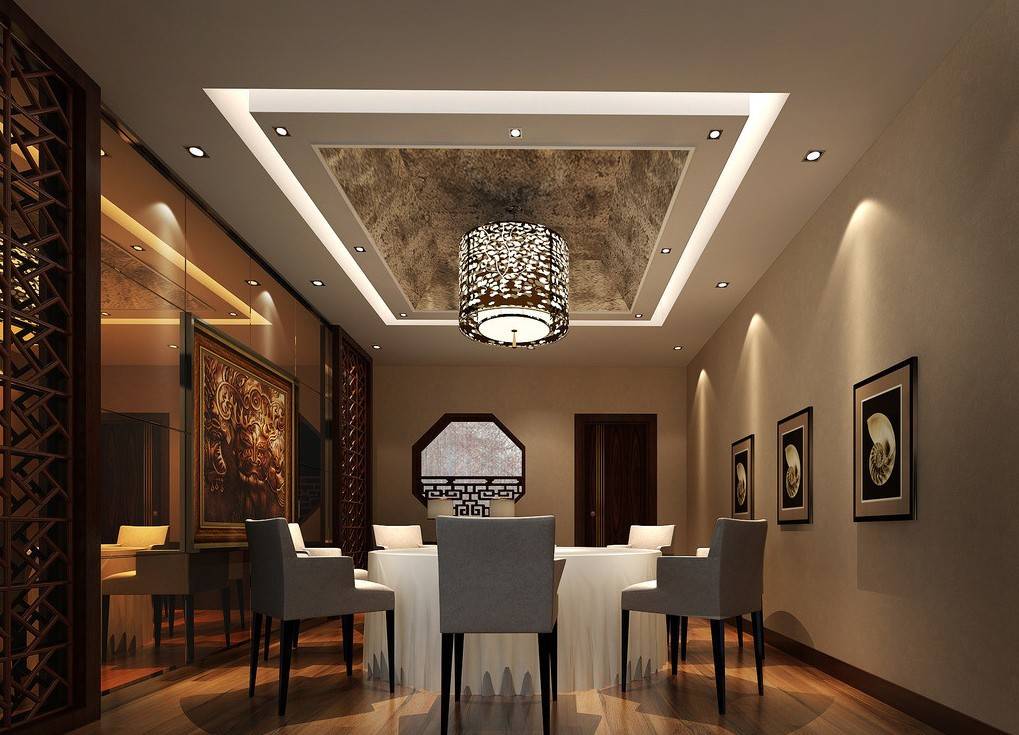 18 - interior design with ceiling lighting and beautiful floor