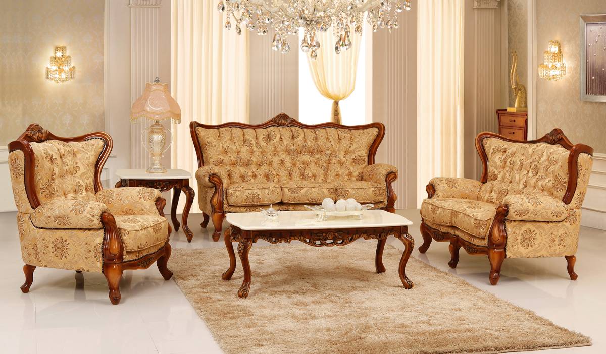 white victorian living room