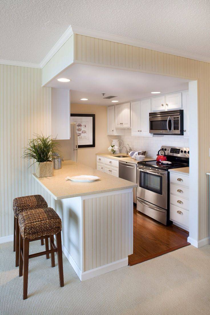 2 - Cute Small Kitchen Designs in white