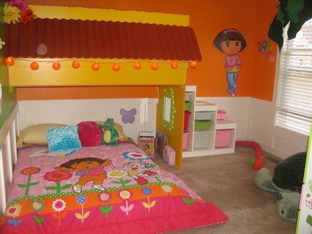 2 - Dora The Explorer Bedroom Theme