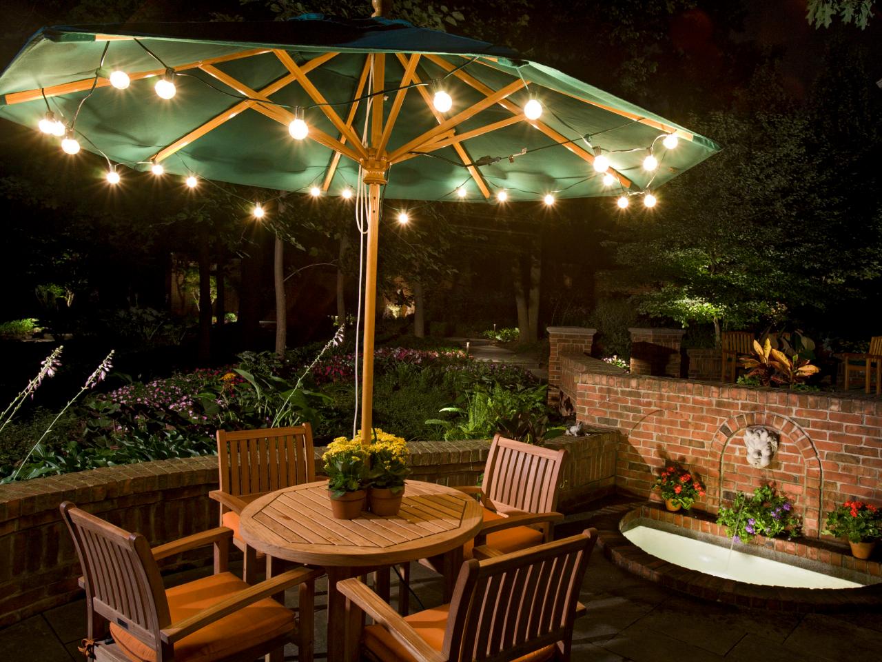 Deck Lighting Ideas on Pergola