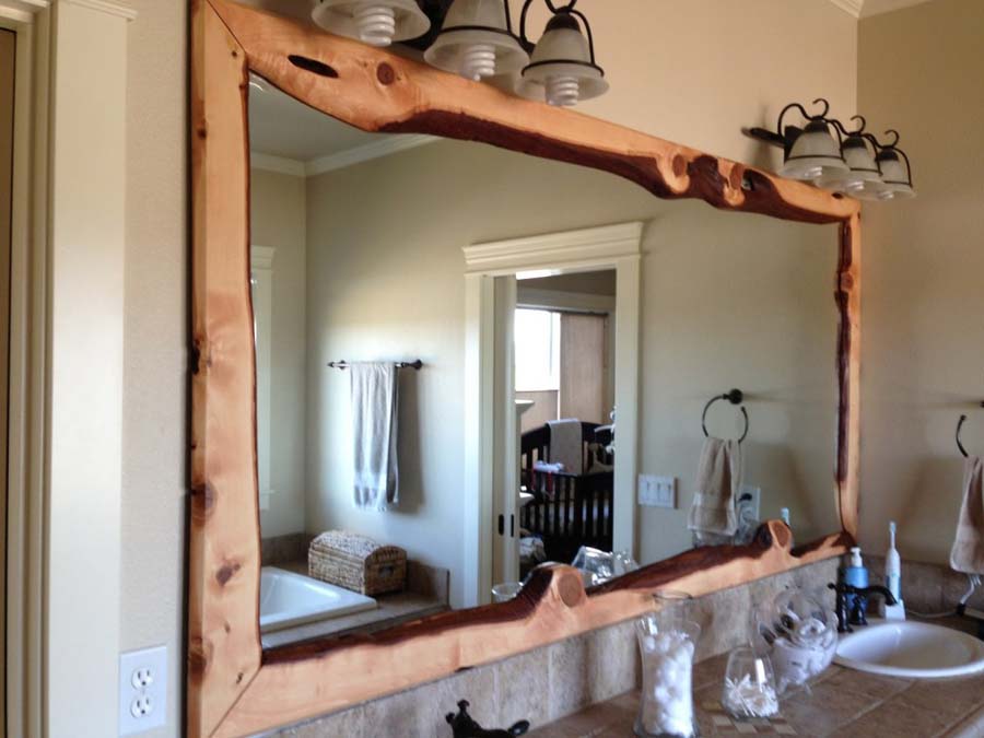 frames for bathroom wall mirrors
