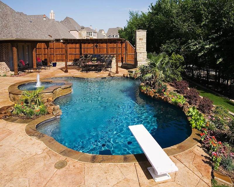35 - backyard landscaping ideas pool
