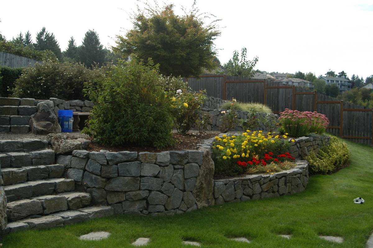 38 - backyard landscaping ideas sloped yard